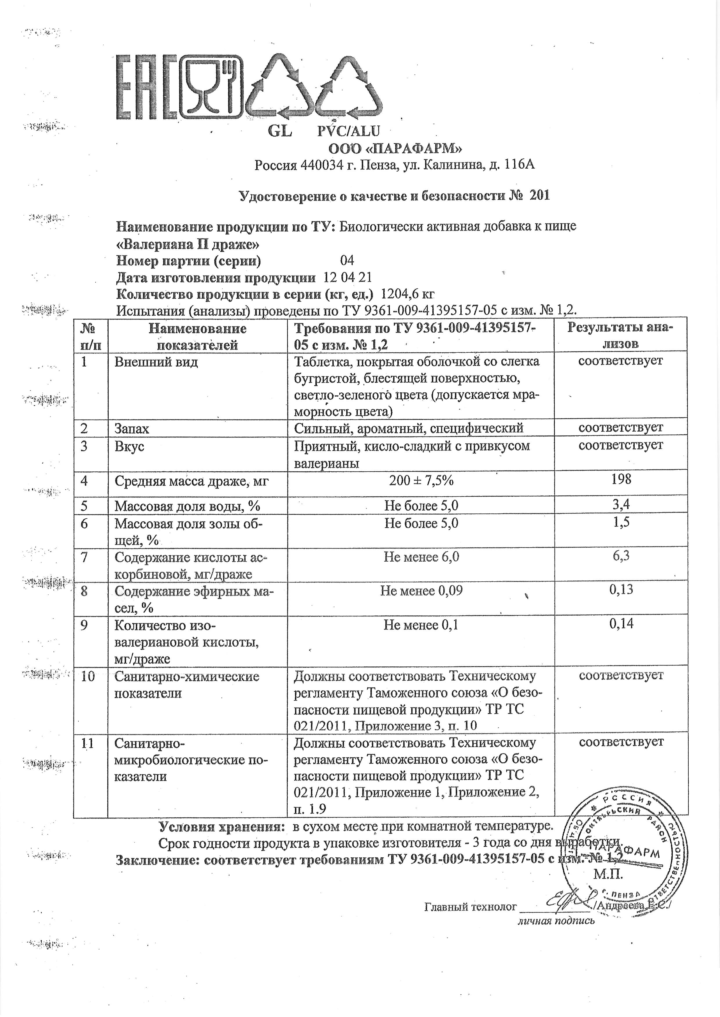 Паспорт №042021